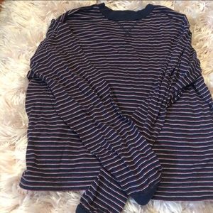 Brandy Melville stripped long sleeve shirt